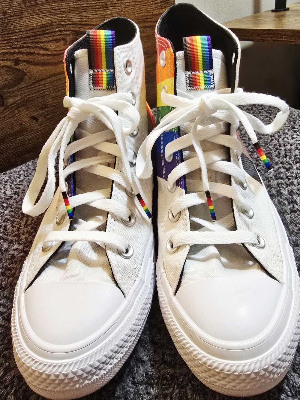 Converse Chuck Taylor All Star Pride High Tops – “More Color, More Pride”Edition - Picture 7 of 10